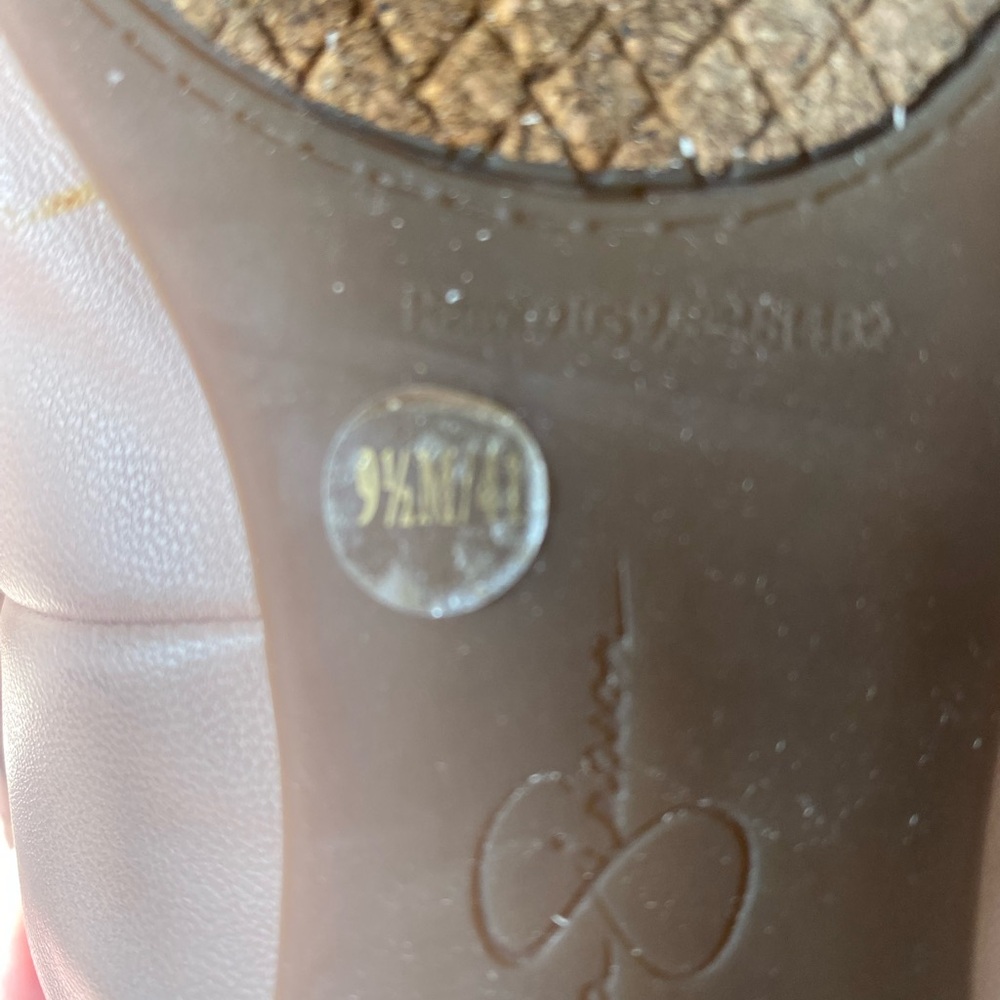 Jessica Simpson leather ballet style flats - Picture 9 of 16